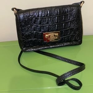 Black Kate Spade clutch crossbody. Great condition
